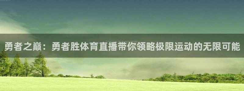龙门直播在线观看：勇者之巅：勇者胜体育直播带你领略极限运动的无限可能